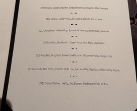 Dinner at The Ledbury