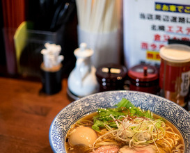 Dinner at 麺や而今 大東本店