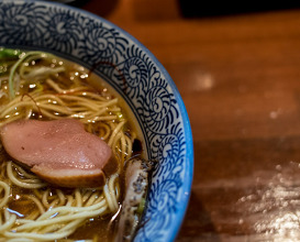 Dinner at 麺や而今 大東本店