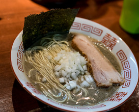 Dinner at 麺や而今 大東本店