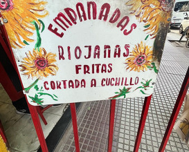 Dinner at El Gauchito - Empanadas Riojanas