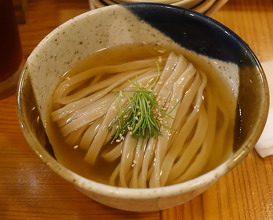 Dinner at うどんスナック松と麦