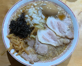 Dinner at  Seabura Niboshi Chūka Soba Waichi