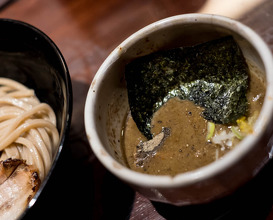 Dinner at つけ麺  繁田