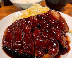 Dinner at トンテキの旨い店大阪トンテキ なんばウォーク店