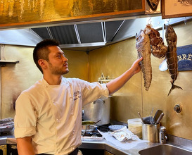 Dinner at Florence, Italy