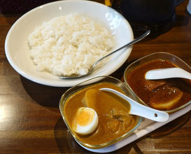 Dinner at カレー屋ばんび