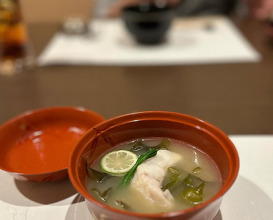 Dinner at 炭火割烹  菊川