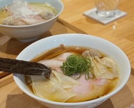 Dinner at らぁ麺 飯田商店