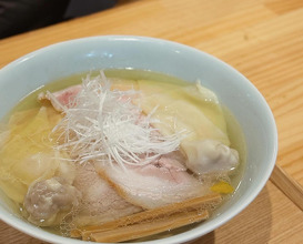 Dinner at らぁ麺 飯田商店