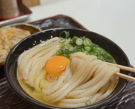 Dinner at うどん 丸香