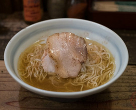 Dinner at 煮干しそば藍