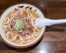 Dinner at 麺道はなもこし