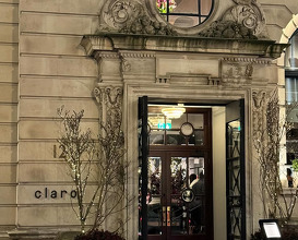 Dinner at Claro; London