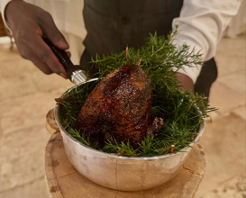 Dinner at Les Prés d'Eugénie - Maison Guérard