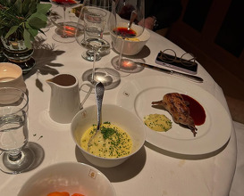 Dinner at Almhof Schneider