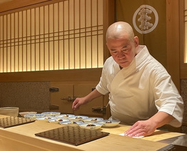 Dinner at Sushi Saitō