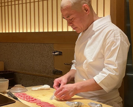 Dinner at Sushi Saitō