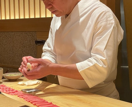 Dinner at Sushi Saitō