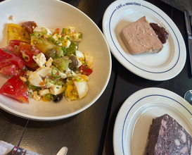 Lunch at Café des Ministères