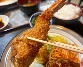 Dinner at 淀ヤ食堂