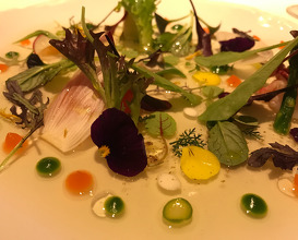 Dinner at Lasarte