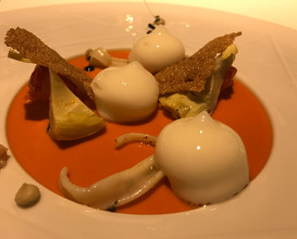 Dinner at Lasarte