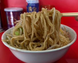 Dinner at ラーメン二郎 朝倉街道駅前店