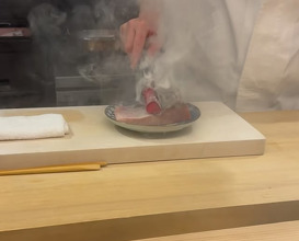 Dinner at 麻布十番ふくだ