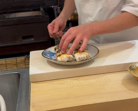 Dinner at 麻布十番ふくだ