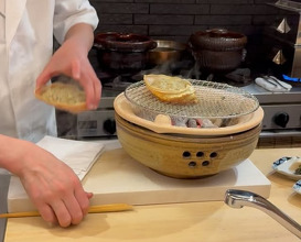 Dinner at 麻布十番ふくだ