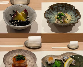 Dinner at 鮨みずかみ
