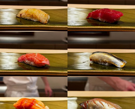 Dinner at 鮨みずかみ