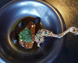 Dinner at Restaurant De Leuf