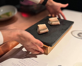 Dinner at L'Effervescenceレフェルヴェソンス