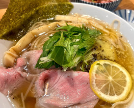 Dinner at おダシと銀しゃり 中華そば 上々
