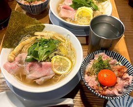 Dinner at おダシと銀しゃり 中華そば 上々