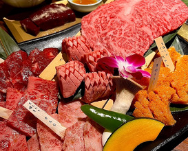 Dinner at 焼肉の大同門　Yakiniku no Daidomon