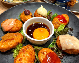 Dinner at お初天神