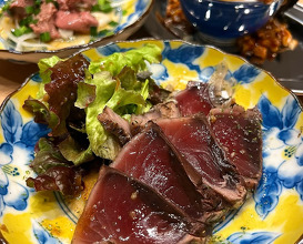 Dinner at お初天神