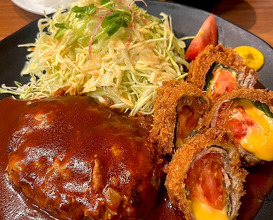 Dinner at とんかつ・洋食専門店 味の店一番 谷町店