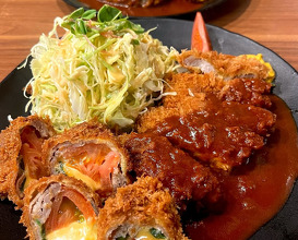 Dinner at とんかつ・洋食専門店 味の店一番 谷町店