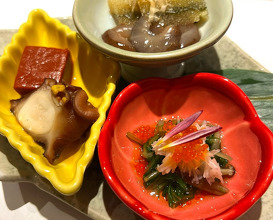 Dinner at 鮨 青海 北新地