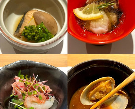 Dinner at 鮨 青海 北新地