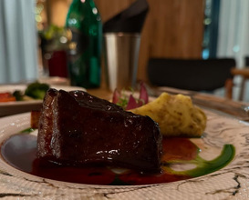 Dinner at Astana, Kazakhstan