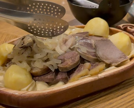 Dinner at Astana, Kazakhstan