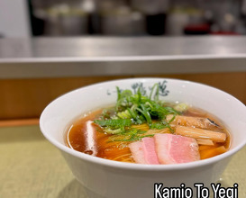 Dinner at 手打 親鶏中華そば　綾川
