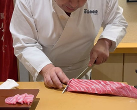 Dinner at 鮨 なんば 日比谷