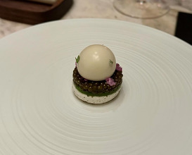 Dinner at Savile Row, Mayfair