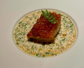 Dinner at Savile Row, Mayfair